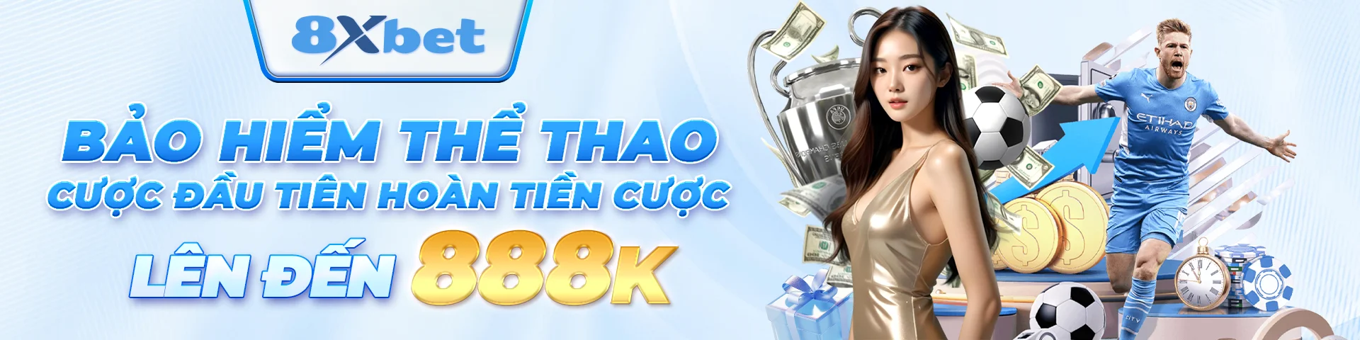 Banner nội dung thể thao trực tuyến 8Xbet